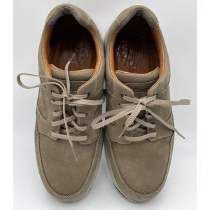 Dunhams Mens Shoes Size 12 2E Tan R-Bar CI4305 EUC